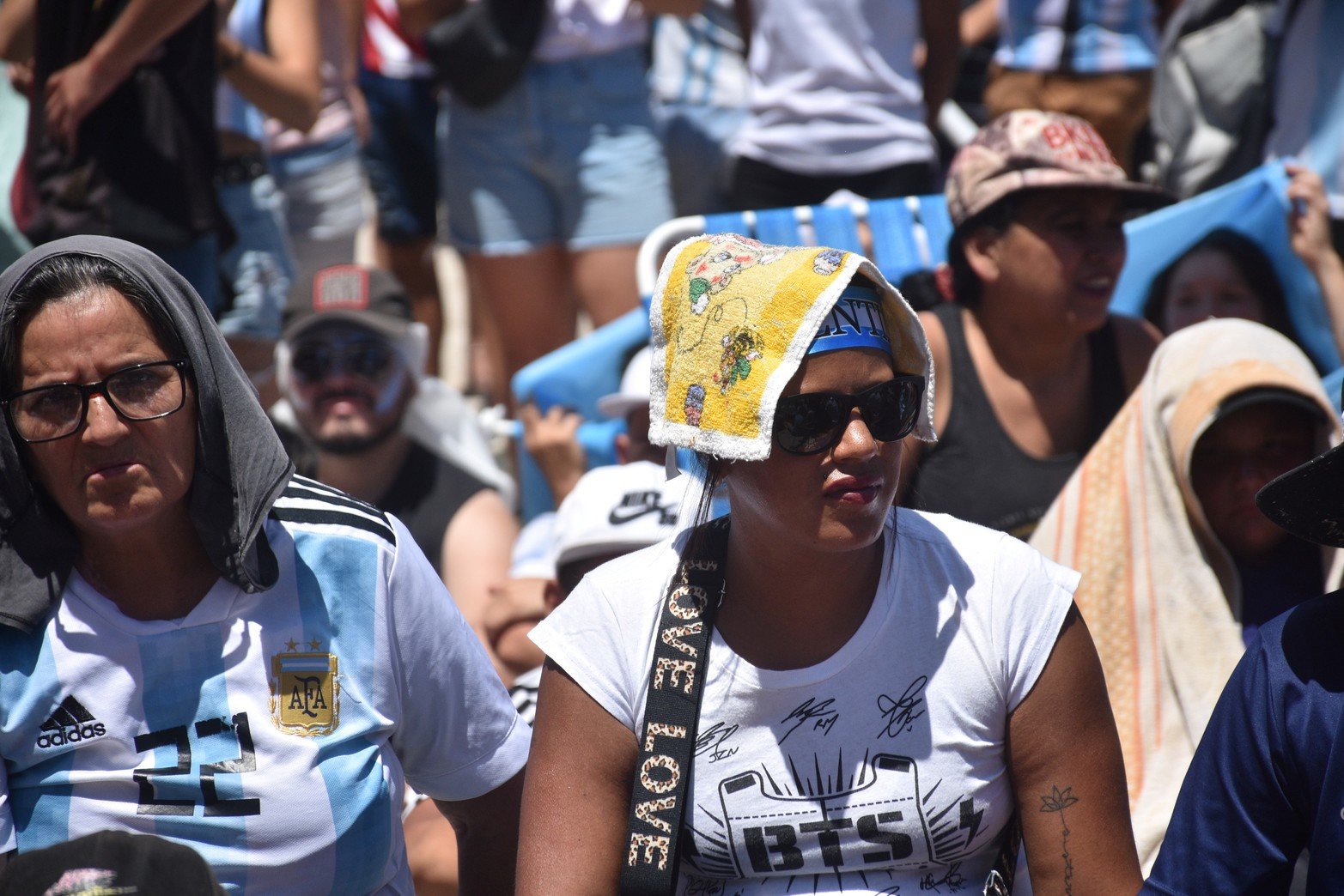 Así lo vive la ciudad de Santa Fe a la final de la Copa del Mundo de Fútbol. En Fábrica El Molino.