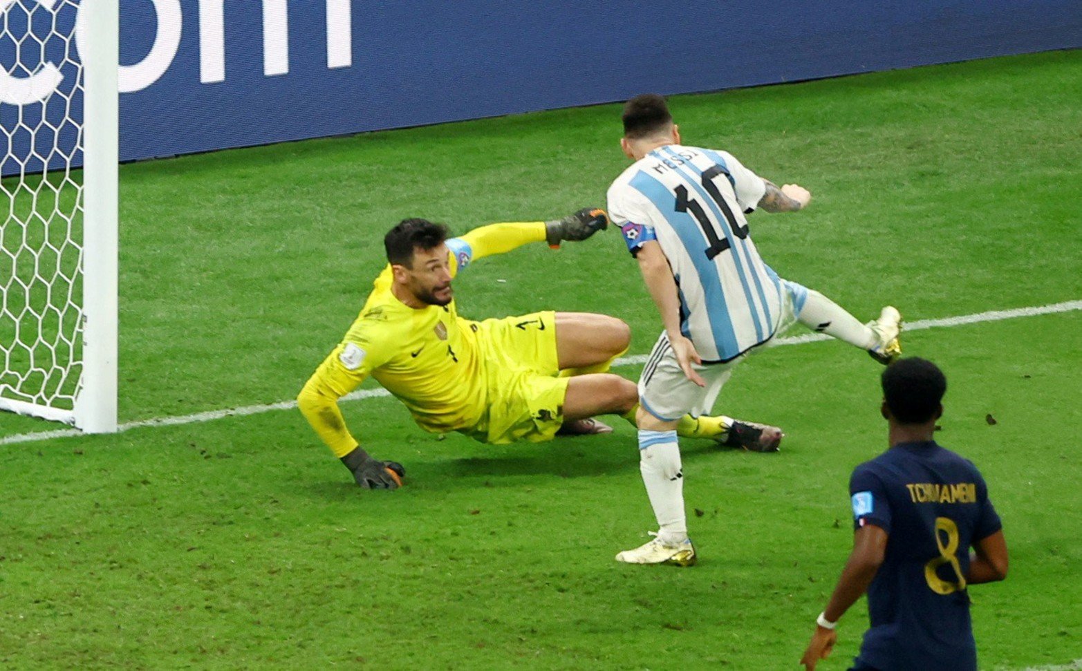 Los mejores encuadres de Lionel Messi, que dejó la final de la Copa del Mundo entre Argentina y Francia.