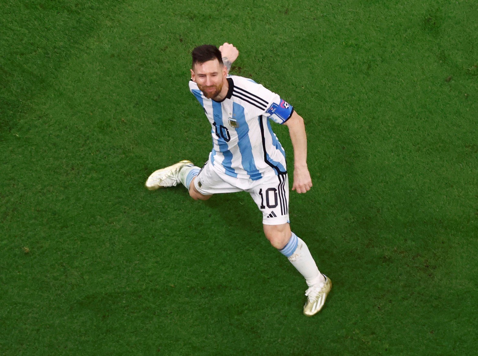 Los mejores encuadres de Lionel Messi, que dejó la final de la Copa del Mundo entre Argentina y Francia.