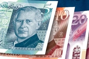 Así serán los nuevos billetes en el Reino Unido con el rey Carlos III (Bank of England).