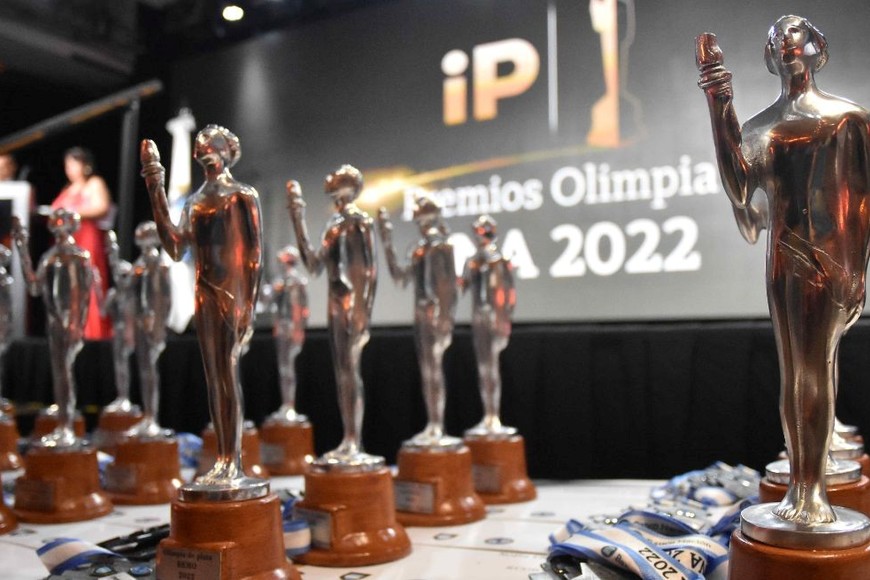 Los galardones de una jornada especial para el deporte argentino. Crédito: Alfredo Luna / Télam