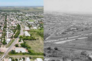 50 años después entre una imagen y otra. Testimonio que muestra cómo fue la recuperación de la ciudad.