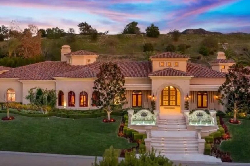 La mansión de Britney Spears en California.