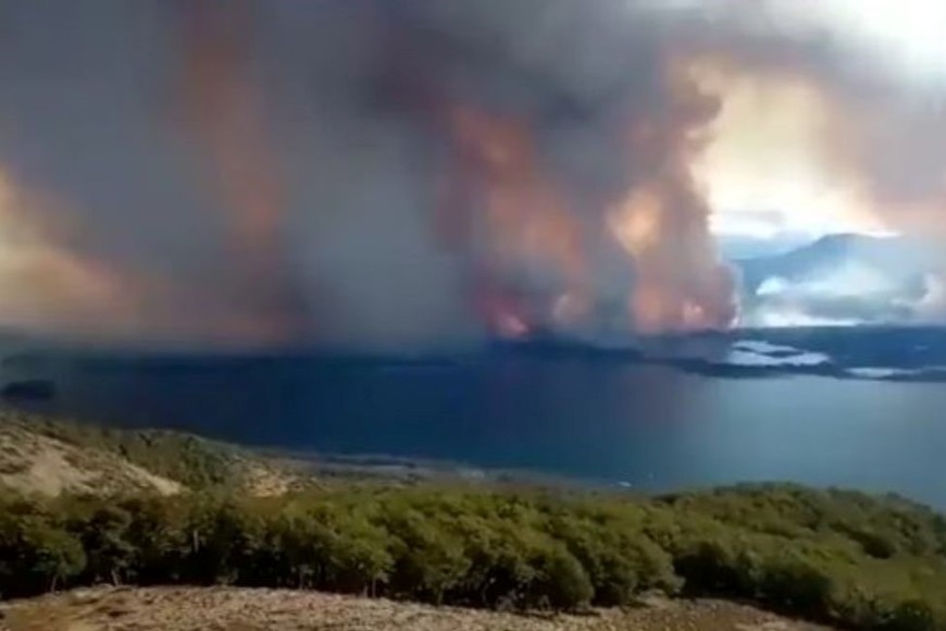 El fuego afectó a más de 10 mil hectáreas de la reserva natural Corazón de la Isla.