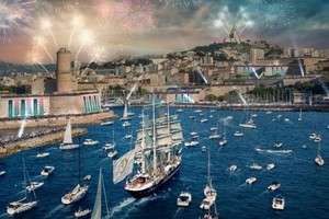 Marsella será la primera ciudad de Francia en albergar la llama en 2024. Crédito:  Prensa Paris 2024.