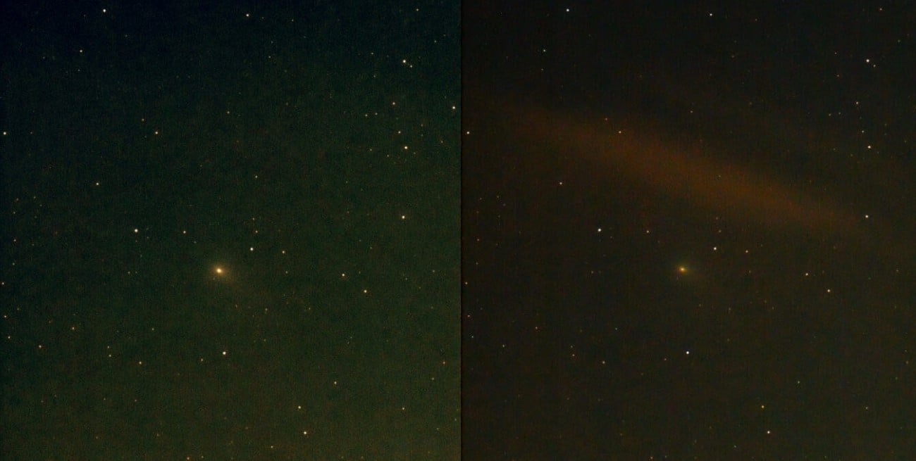 Tomaron la primera imagen del "cometa verde" en el cielo argentino - El Litoral