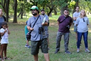 El pulmón verde ubicado en avenida Gorriti al 3900 y convocó a unas 50 personas que disfrutaron de la biodiversidad del lugar.