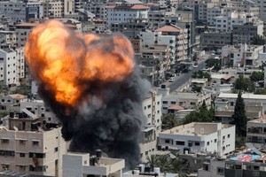 Grupos armados israelíes y palestinos en la Franja de Gaza intercambiaron misiles. Créditos:  Reuters