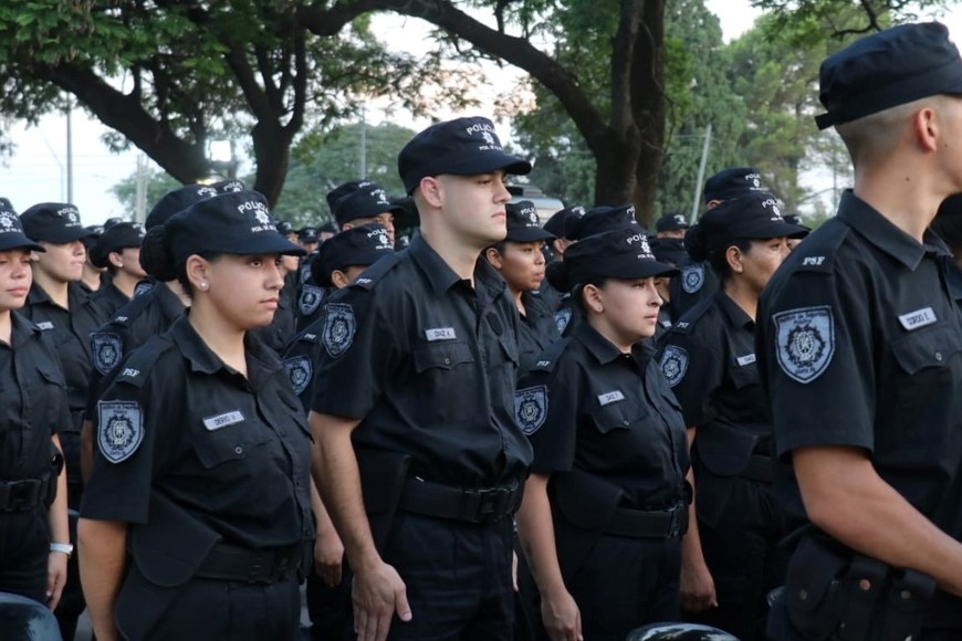 La Escuela de Policía cuenta con sedes en Reconquista, Rafaela, Recreo, Rosario y Venado Tuerto. Crédito: Gobierno de la Provincia