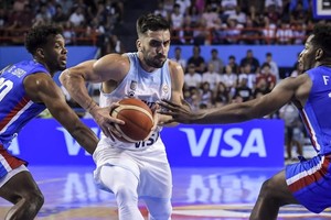 Facundo Campazzo, capitán de la Selección Argentina. Crédito: FIBA