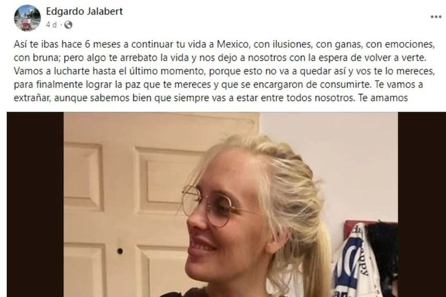 La perra de la modelo condujo a su hermana hasta donde se encontraba el cuerpo.