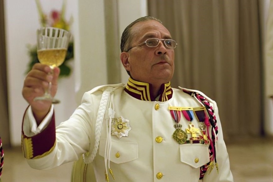 El actor cubano Luis Alberto García en la piel de Rafael Leónidas Trujillo, el “Chivo”,, en la miniserie “El grito de las Mariposas”.