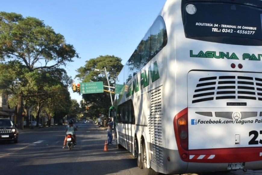 El colectivo se debuto en el sector llamado "Las 5 esquinas". Crédito: Flavio Raina