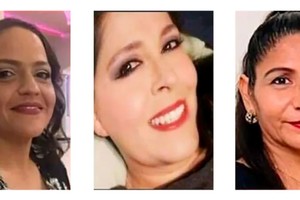 Marina Pérez Roa, 48; Martiza Trinidad Pérez Roa, 47; y Dora Alicia Cervantes Sáenz, de 53 años