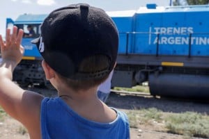 Gran expectativa por la vuelta del tren de pasajeros a Mendoza. Créditos: Trenes Argentinos