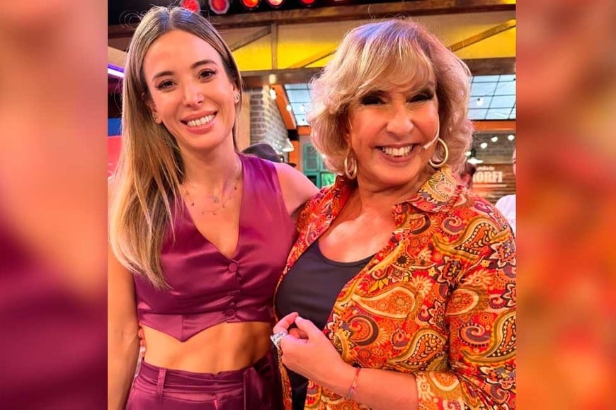 Cirio compartió la conducción del  programa con Georgina Barbarossa