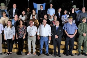 El legislador destacó “el valor de nuestros jóvenes cuyos nombres debemos llevar grabados en nuestros corazones”.