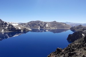 Laguna Fea (Neuquén- Argentina). Parte del Complejo Volcánico Laguna del Maule