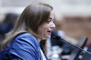 Cecilia Moreau, presidenta de la Cámara de Diputados de la Nación.