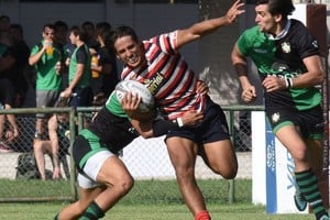 Santa Fe Rugby tiene un partido suspendido. Recupera ante Old Resian el 29 de abril. Crédito: Mauricio Garín.