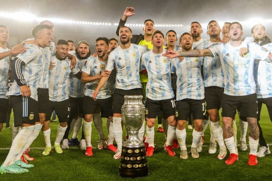 Copa América 2021. Argentina venció a Brasil en el Maracaná. Crédito: Reuters.