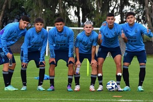 Los "pibes" quieren estirar el invicto. Crédito: Selección Argentina