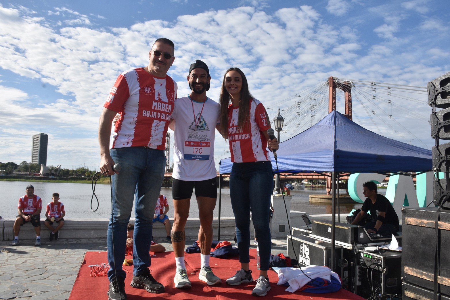 Maratón Marea Roja y Blanca Hugo Escobar ganador