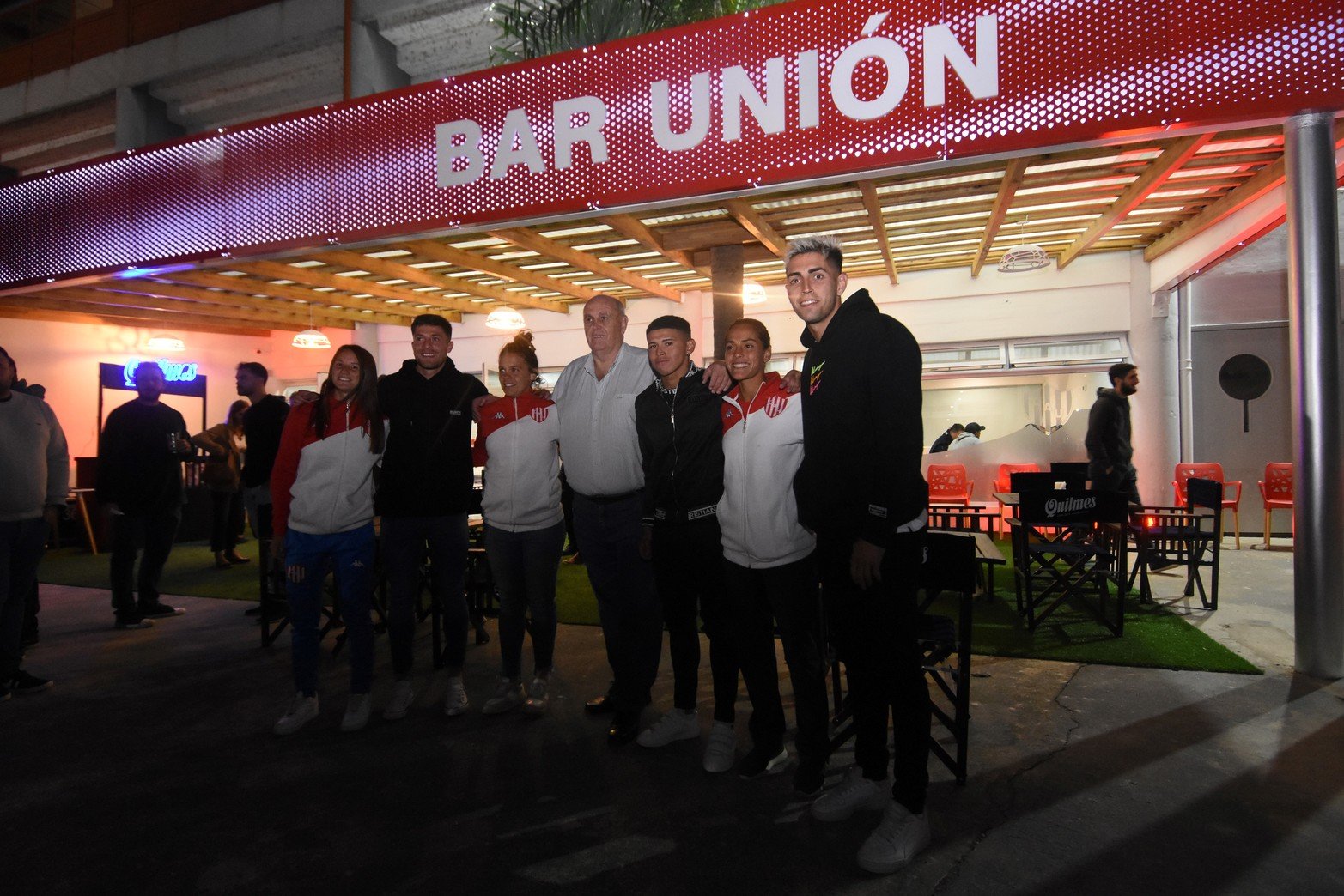 Inauguración del Bar Unión.