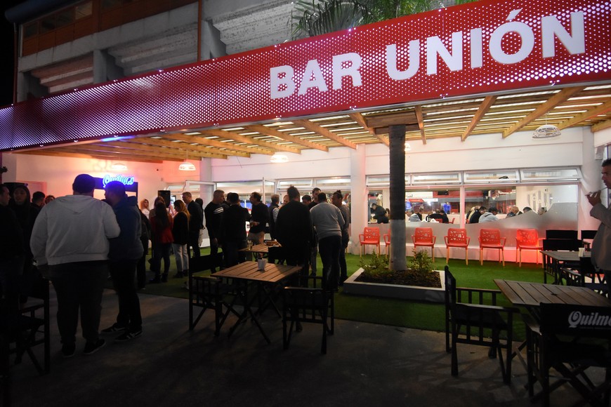 El Club Unión inauguró su bar