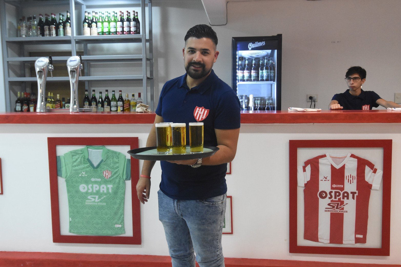 Inauguración del Bar Unión.