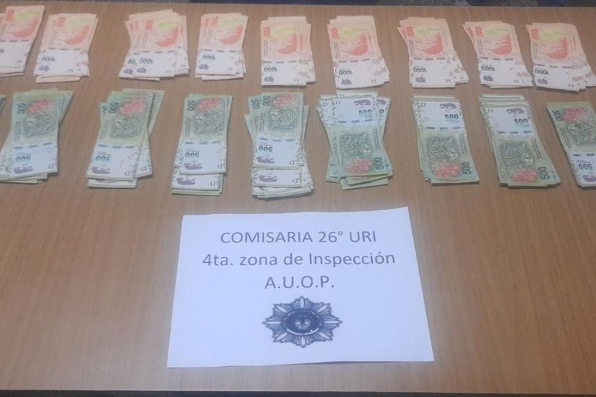 Se investiga el origen del dinero encontrado en el allanamiento