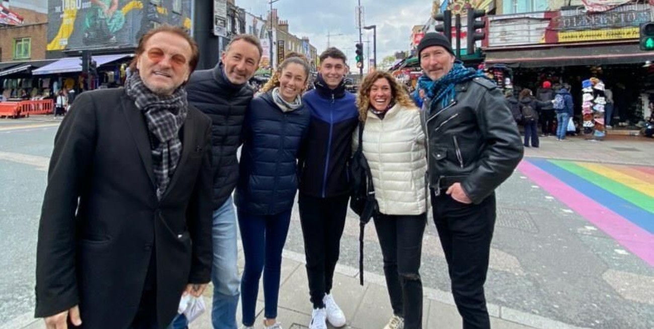 Rosario Family Meets Bono and The Edge of U2 in London, Receives Special Surprise