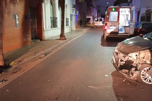 El Peugeot 208 accidentado en 4 de Enero al 2000.