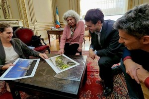 El diputado Juan Martín mantuvo una reunión con Mónica Capano, presidenta de la Comisión Nacional de Monumentos Históricos, para interiorizarla del proyecto de ley.