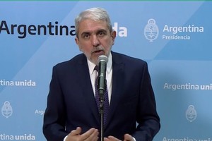 Alberto Fernández, ministro de Seguridad de la Nación. Crédito: Télam