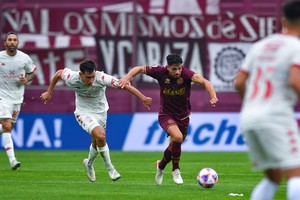 Lanús se impuso por la mínima. Crédito: Télam