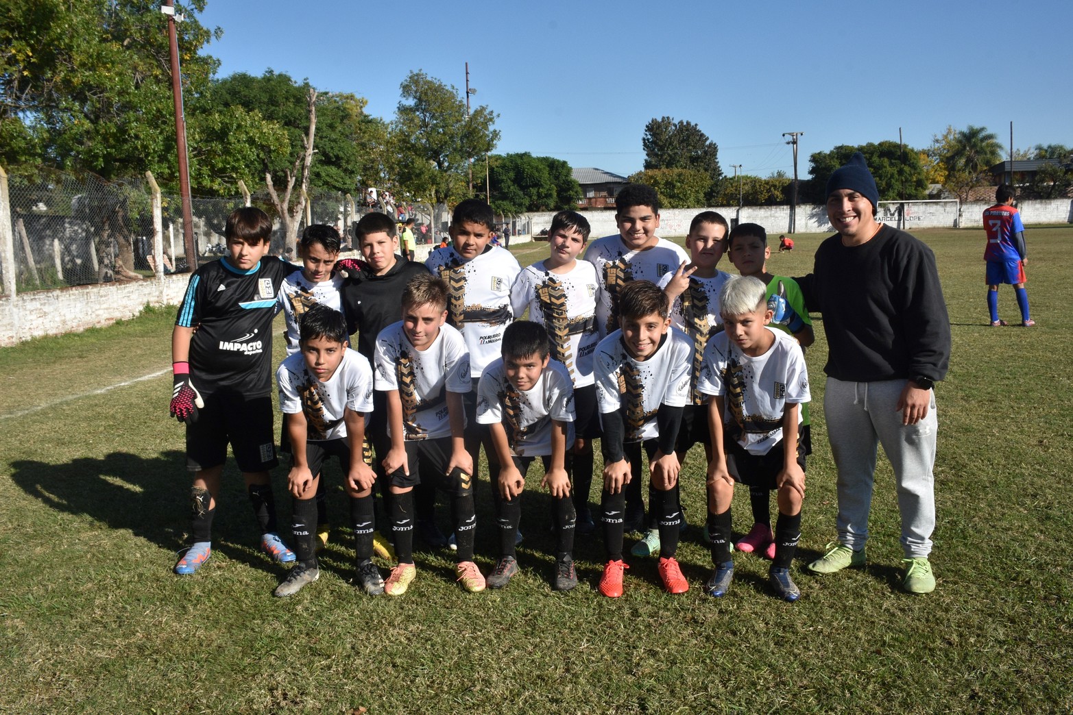 Nacional Los Piratitas categoría 2011 inferiores Liga. Foto Flavio Raina