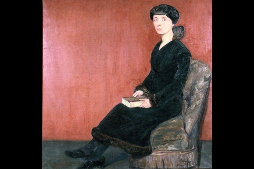 "La mujer del libro" Foto: Museo Nacional de Bellas Artes