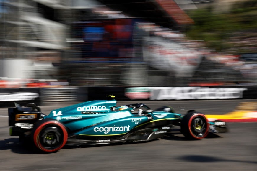 Formula One F1 - Formula One F1 - Monaco Grand Prix - Circuit de Monaco, Monte Carlo, Monaco - May 27, 2023
Aston Martin's Fernando Alonso during qualifying REUTERS/Piroschka Van De Wouw