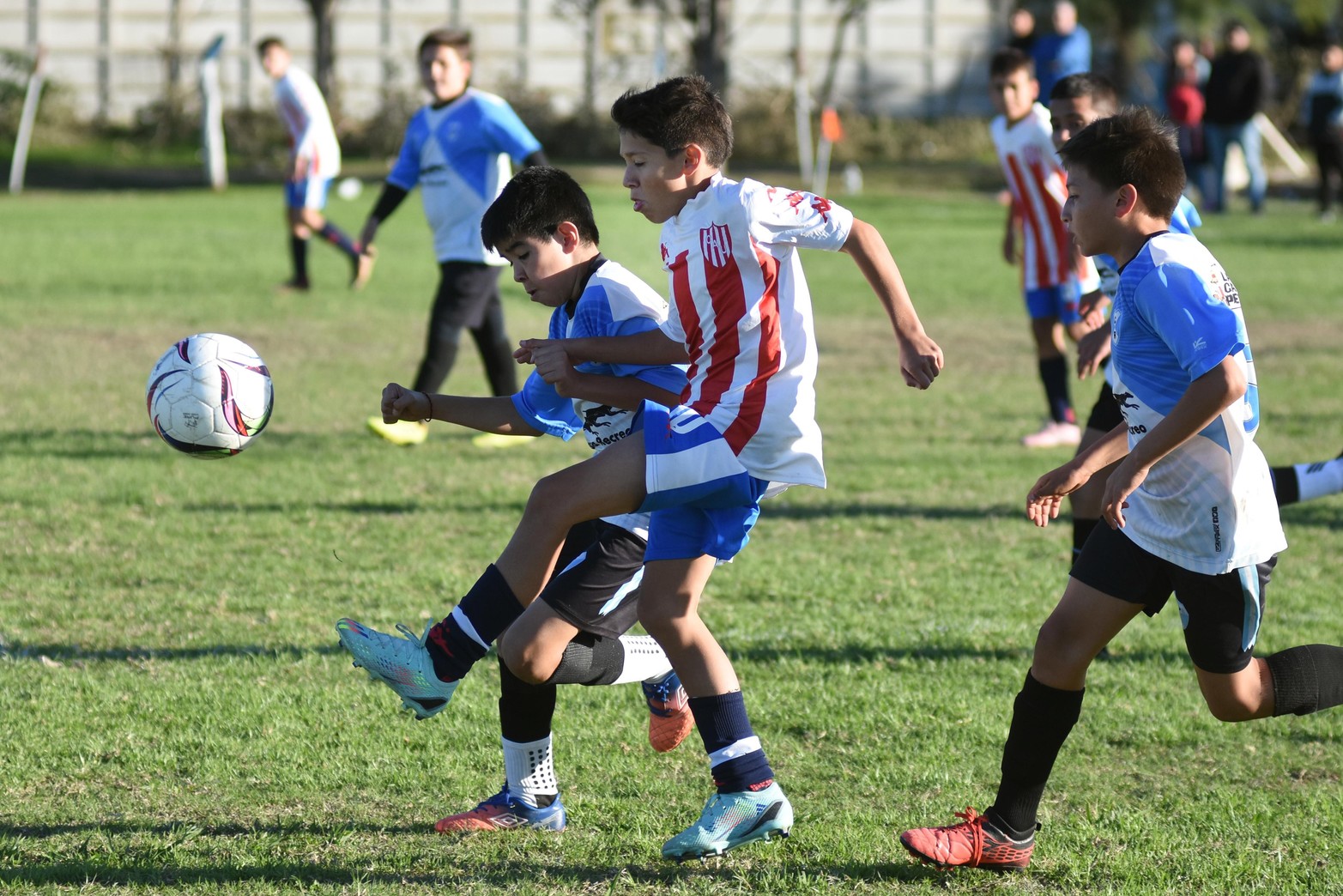 Torneo fútbol infantil en La Perla del oeste. Este domingo finalizó el campeonato que albergó a mas de 1.000 pibes de toda la región. 