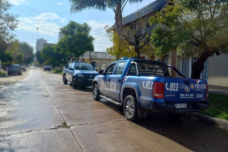 El violento robo ocurrió el mediodía del 25 de Mayo en un inmueble de Azcuénaga 4400. Crédito: El Litoral.