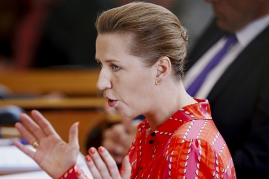 Mette Fredericksen, primera ministra de Dinamarca.