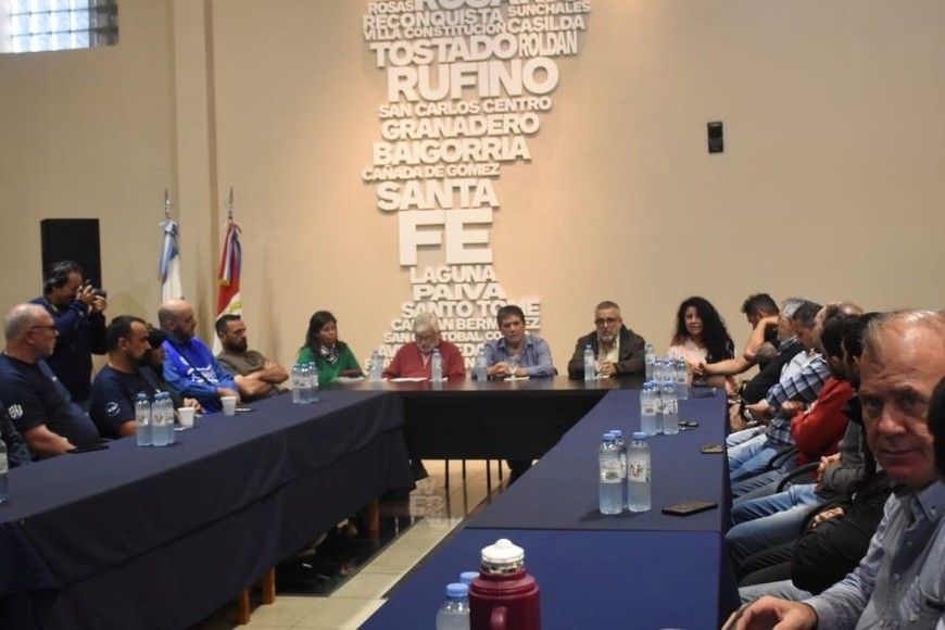 Las Rosas es el único municipio de la provincia de Santa Fe que ha decidido realizar descuentos a los trabajadores. Créditos: Mauricio Garin