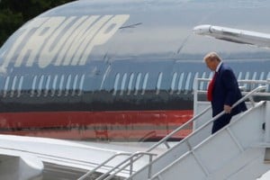 Trump llegó a Florida para ser imputado en el caso de los documentos confidenciales