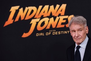 Cast member Harrison Ford attends the U.S. Premiere of Lucasfilm's "Indiana Jones and the Dial of Destiny" in Hollywood, Los Angeles, California, U.S., June 14, 2023. REUTERS/Mike Blake