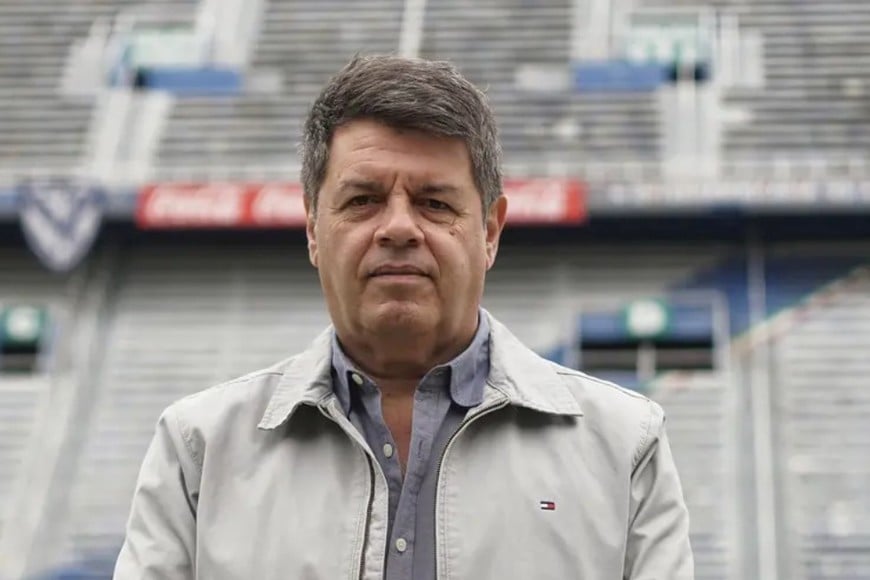 Sergio Rapisarda, presidente de Vélez. Crédito: La Voz