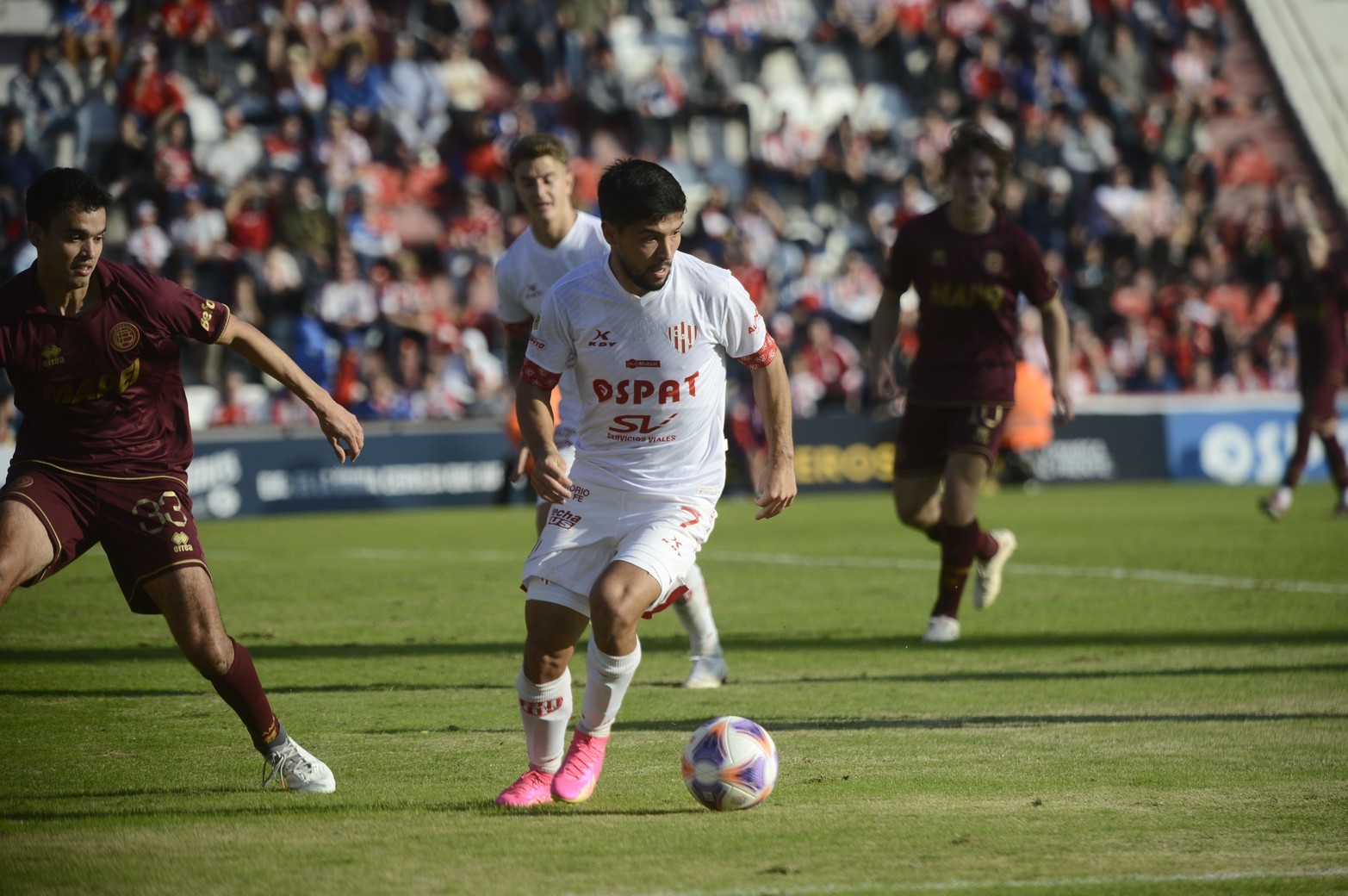 Mauro Luna Diale. Unión empató 1 a 1 con Lanús