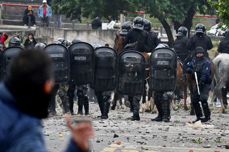 Represión y violencia en Jujuy.