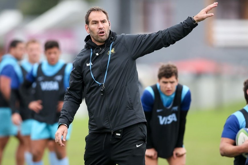 Álvaro Galindo, el tucumano Head Coach del seleccionado juvenil. Crédito: Prensa UAR / Gaspafotos.