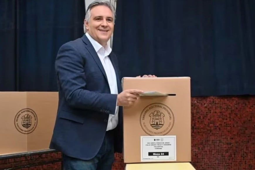 El candidato de Hacemos Unidos por Córdoba forjó su campaña bajo el ala del actual gobernador